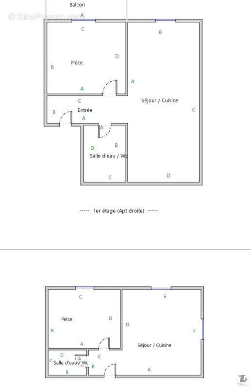 Appartement à SIGOULES
