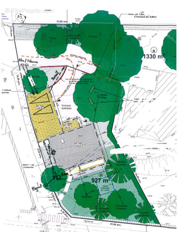 Terrain à SAINT-GERMAIN-AU-MONT-D&#039;OR