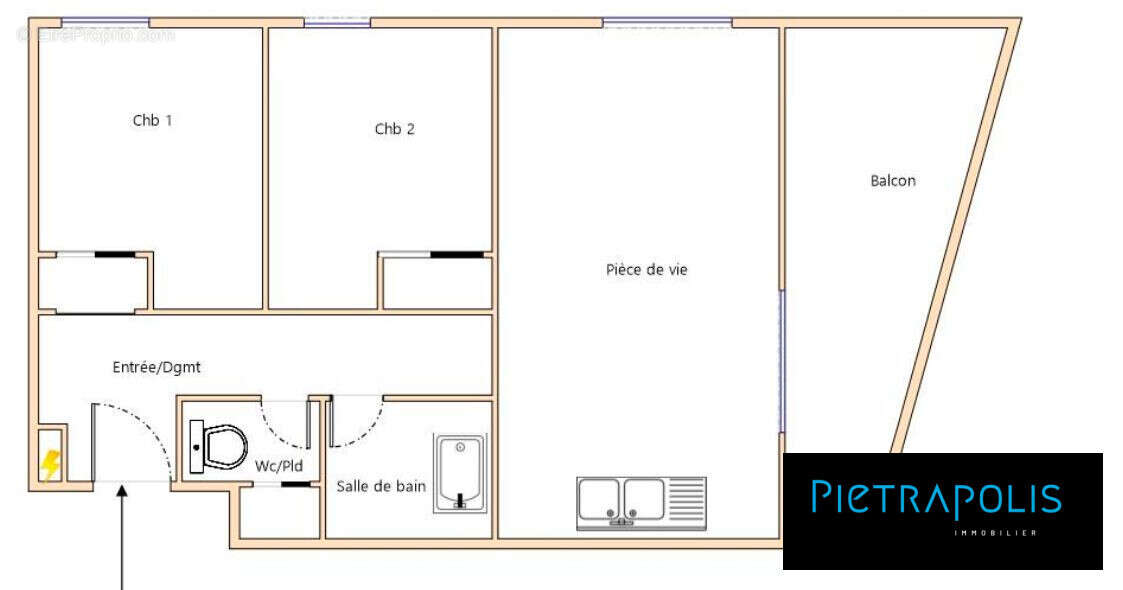 Appartement à LYON-8E