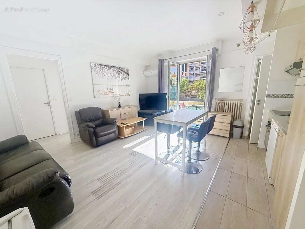 Cannes gallieni : 3 pieces avec balcon - photo 3