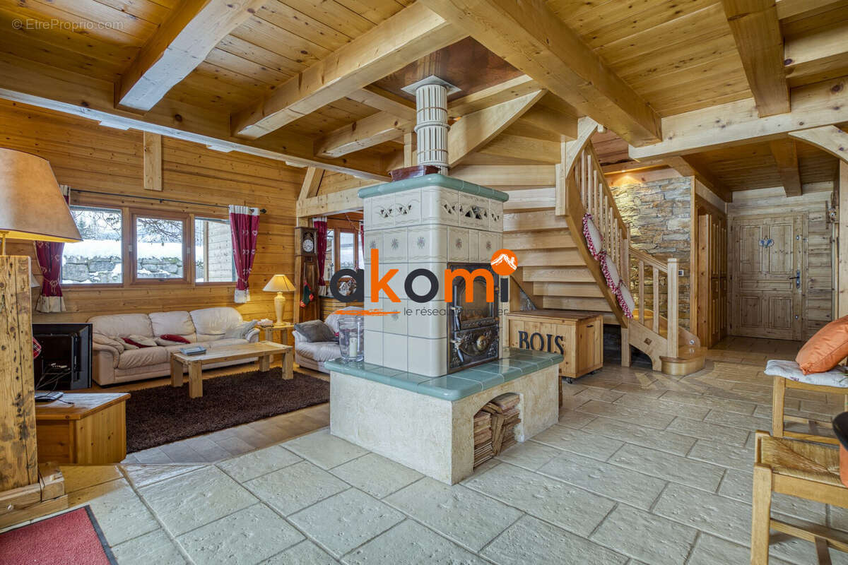 Séjour - Maison à LE GRAND-BORNAND