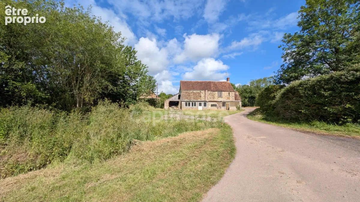 Maison en pierre à rénover  – Terrain de 1 380 m² - FRANCHEVILLE proche Ecouché et Argentan - Orne - Normandie - photo 2