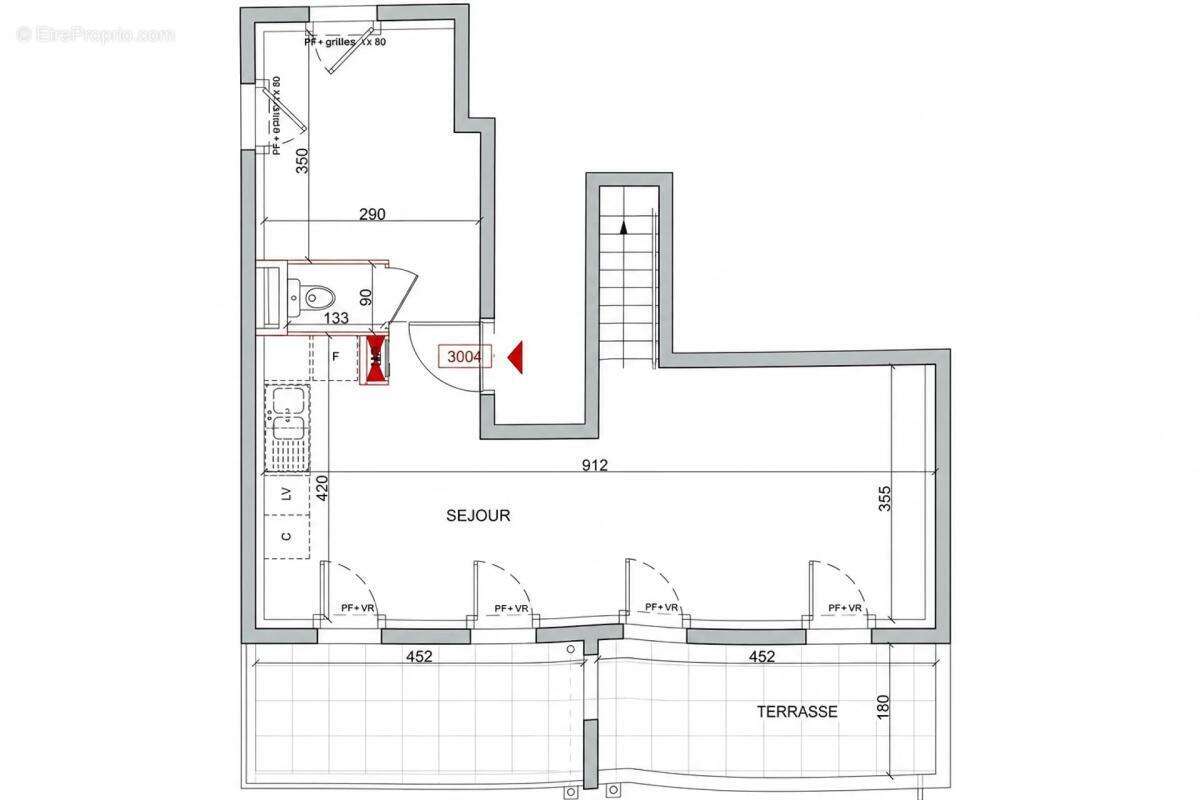 Duplex moderne avec terrasses, stationnement Craponne centre - photo 10