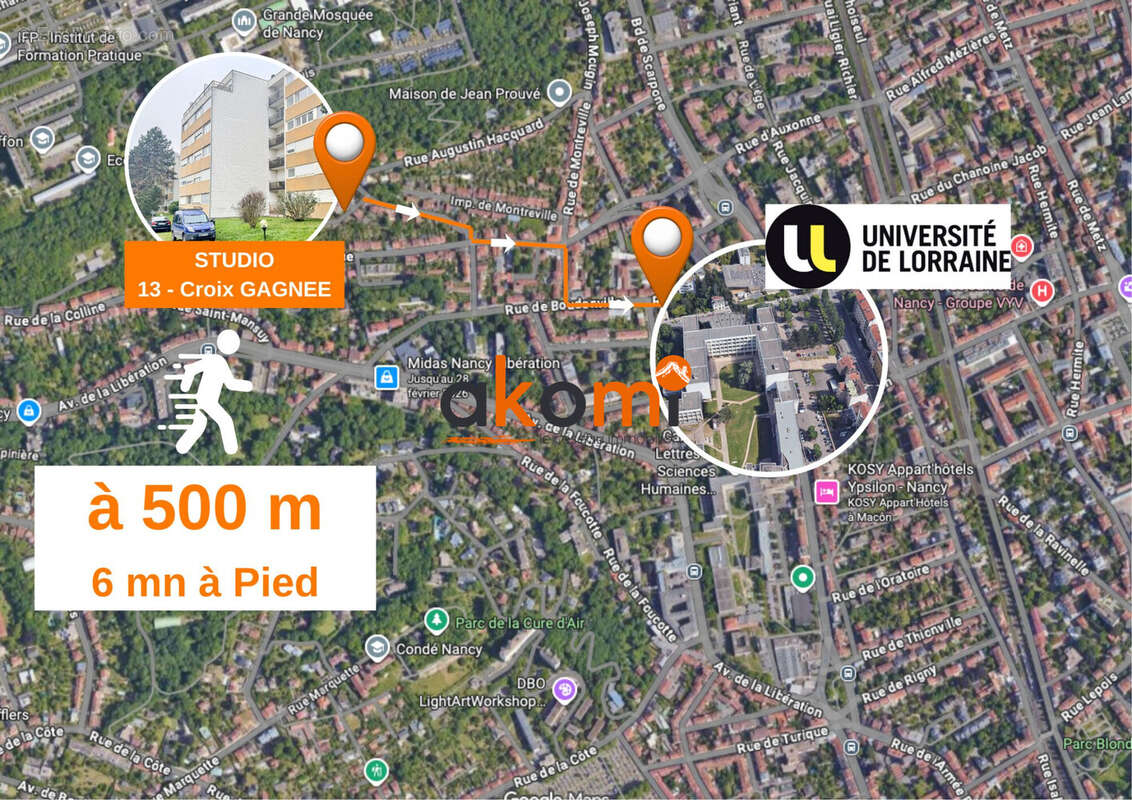 Appartement à NANCY
