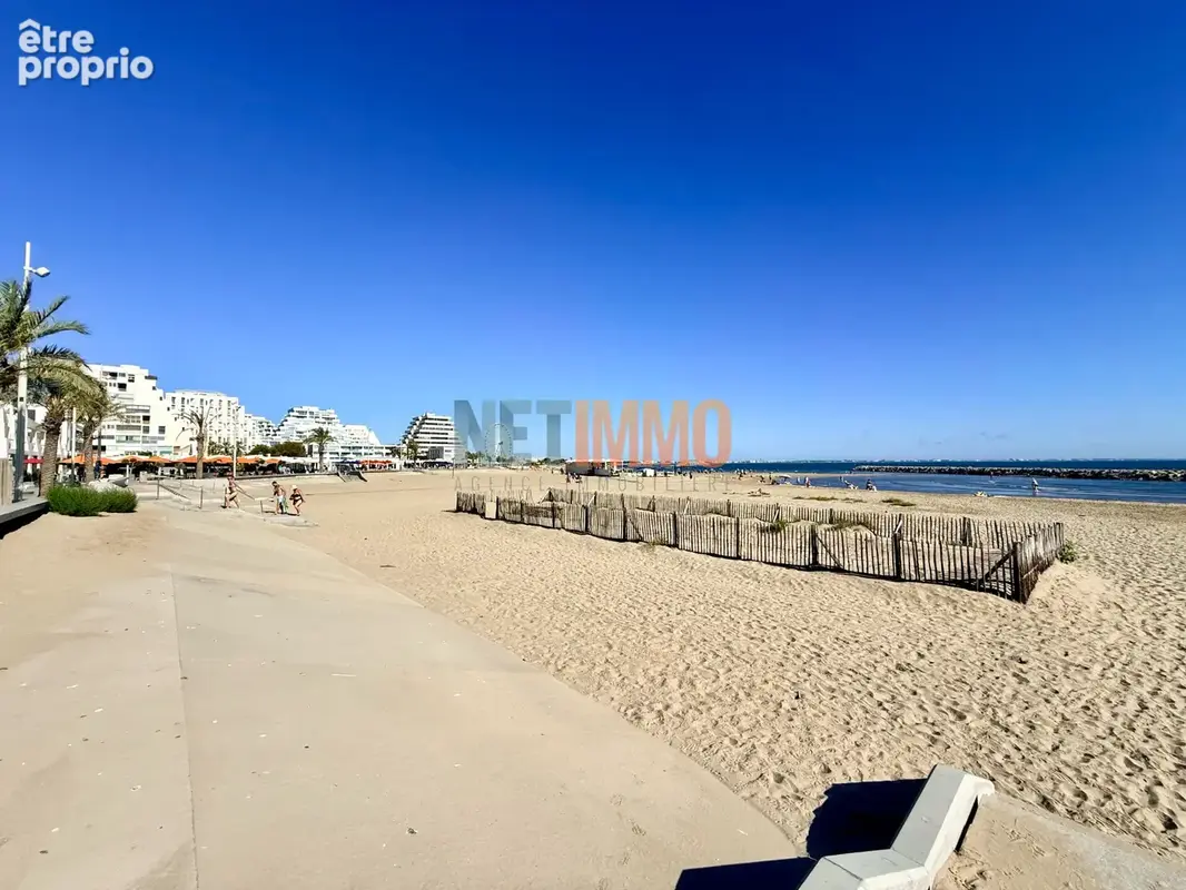 Vue mer - Studio avec loggia et cave aux pieds de la plage - photo 14