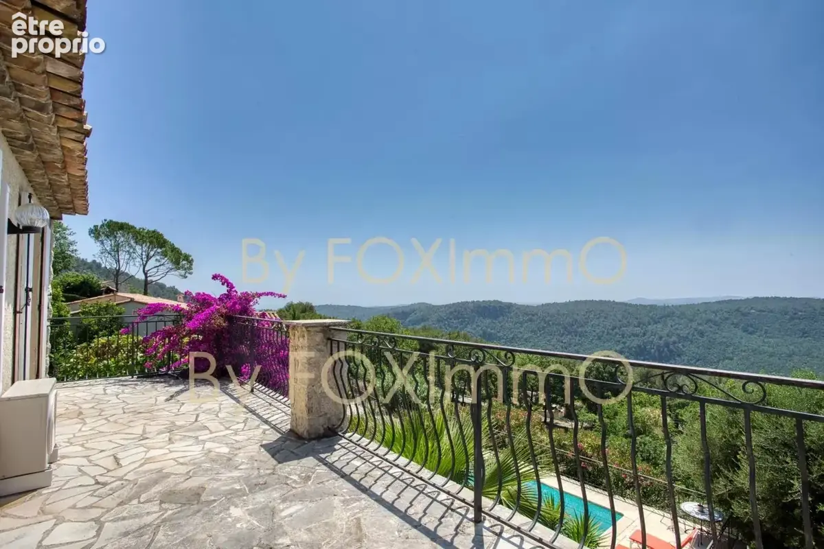 Exclusivité – tour­­rettes-sur-loup- maison individuelle– vue panoramique mer, montagnes et forêt- calme absolu - piscine _garag - photo 16