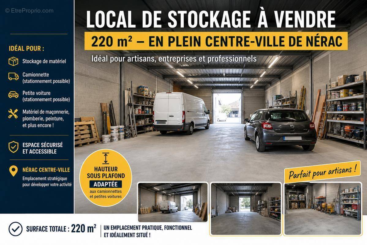 Commerce à NERAC