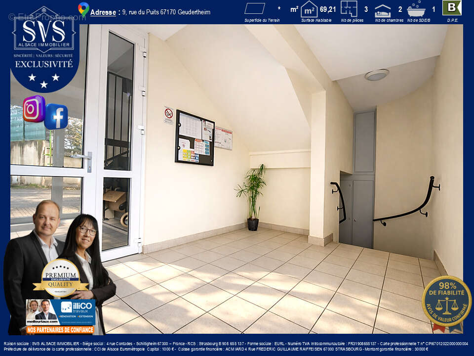Appartement à GEUDERTHEIM