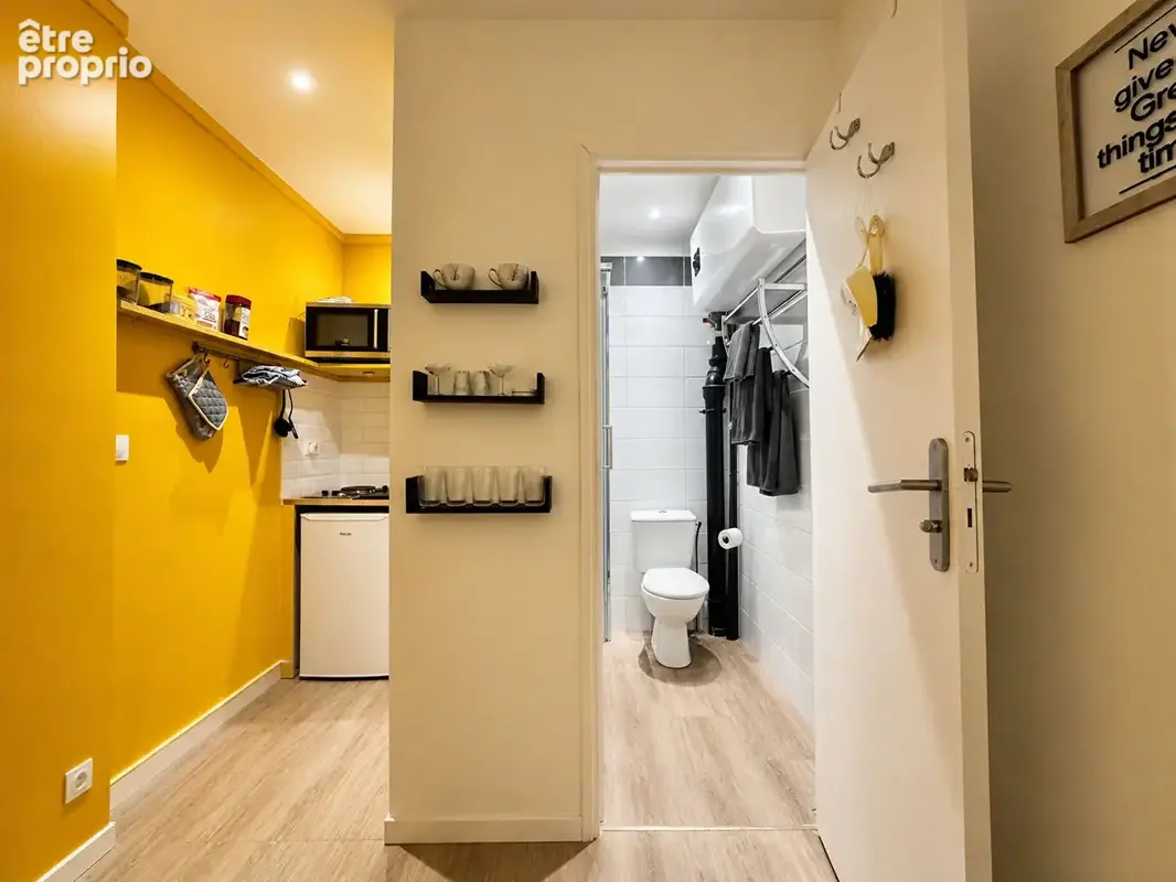 Investissement  meublé touristique - 21 m² - paris 10 - marché saint martin - photo 5