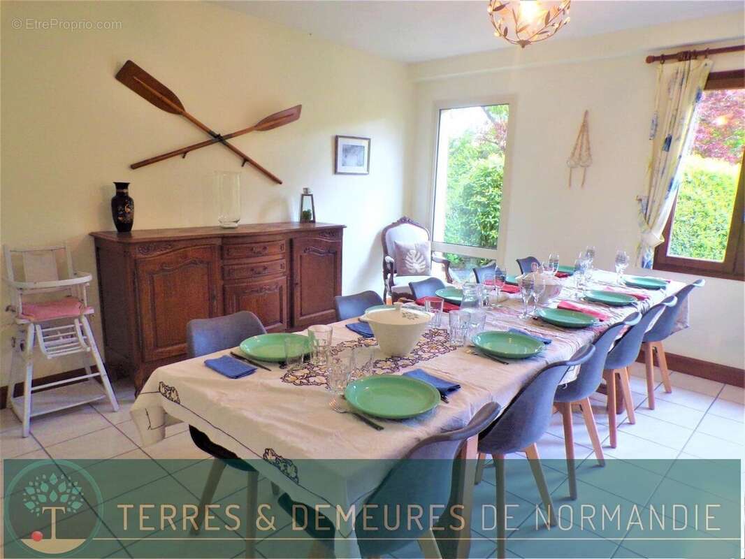 Charmante maison néo-normande de 160 m² sur grand terrain, située à 7 kms de la mer dans la Vallée de l'Yères - photo 5