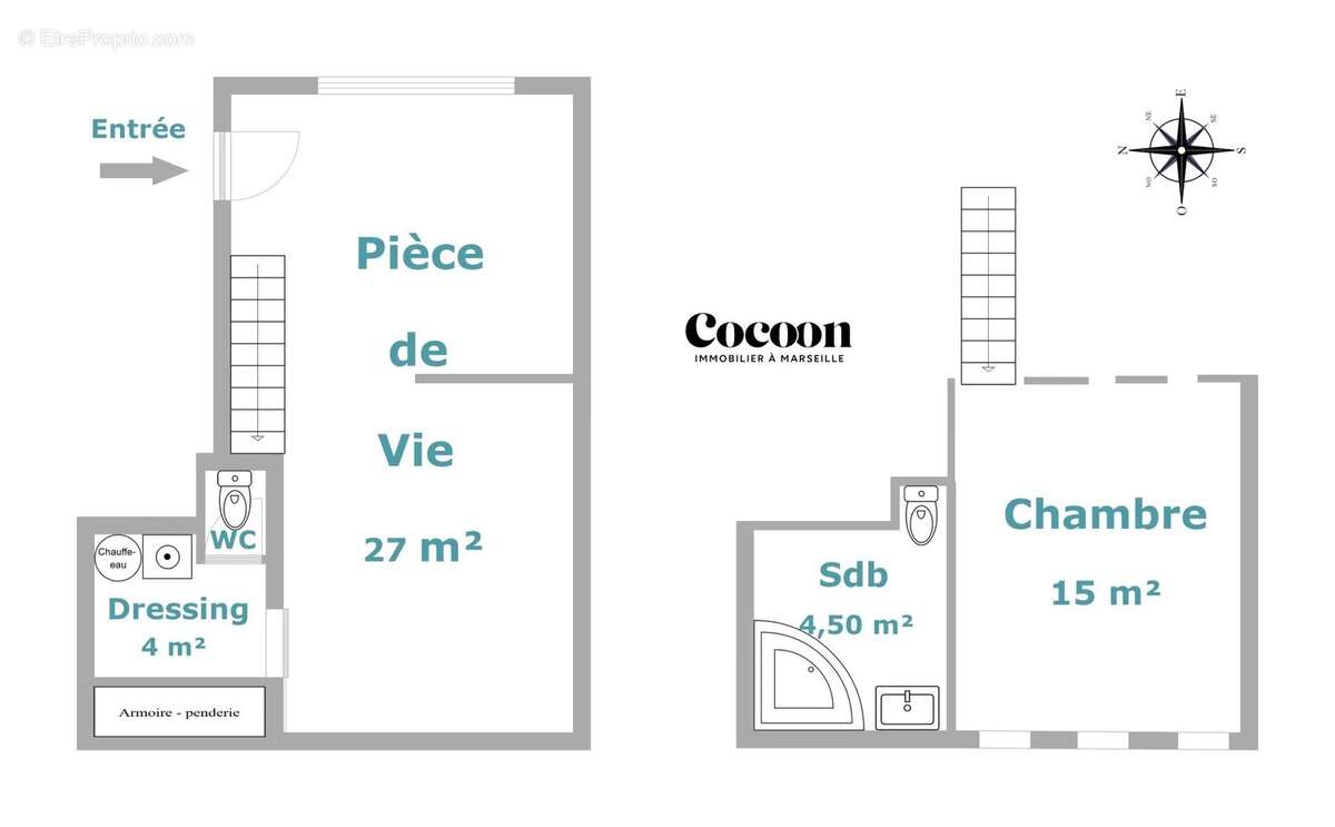 Appartement à MARSEILLE-5E