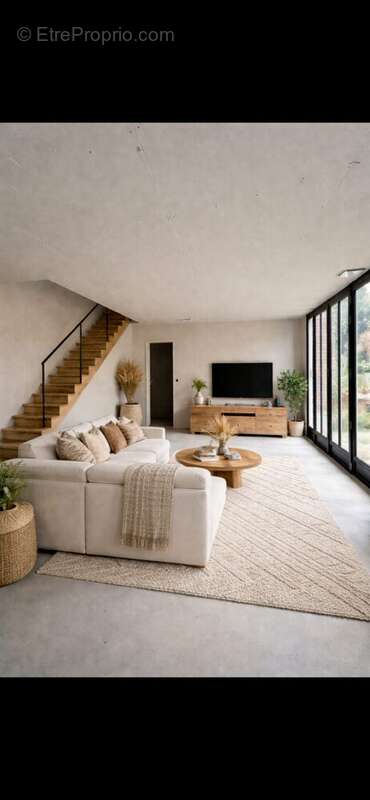 Projection salon  - Appartement à ORLEANS