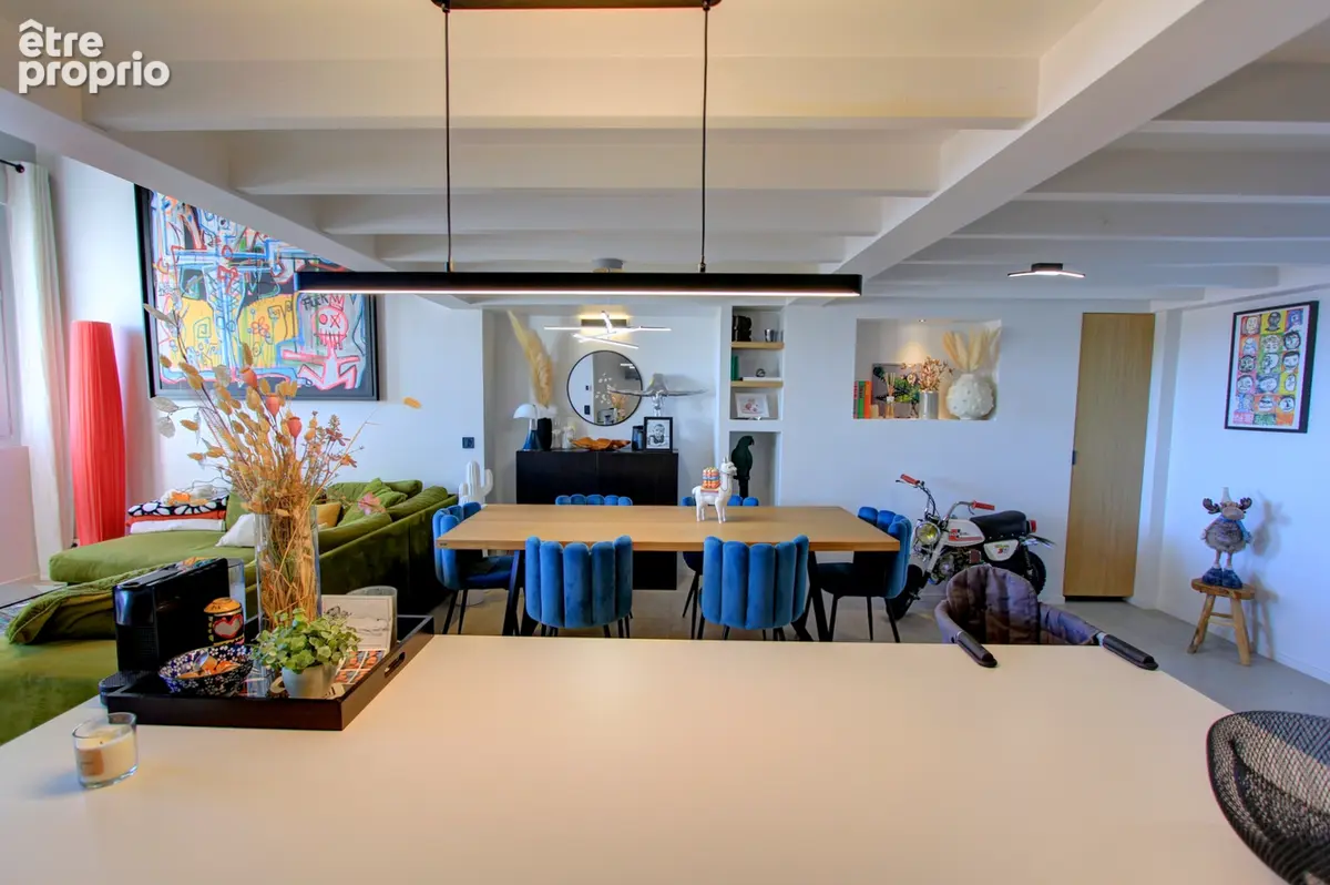 Loft 3 pièces de 80m² avec vue mer dans le centre ville de sainte maxime - photo 4
