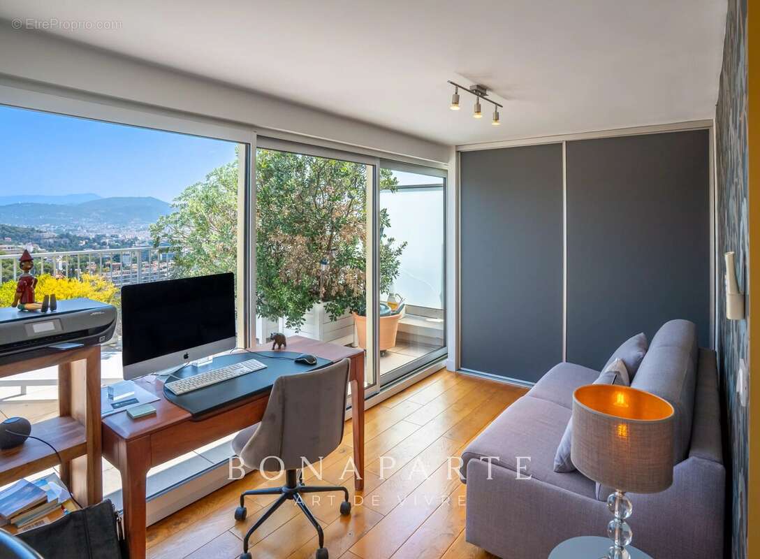 Nice – fabron  duplex en dernier étage – vue mer panoramique - photo 10