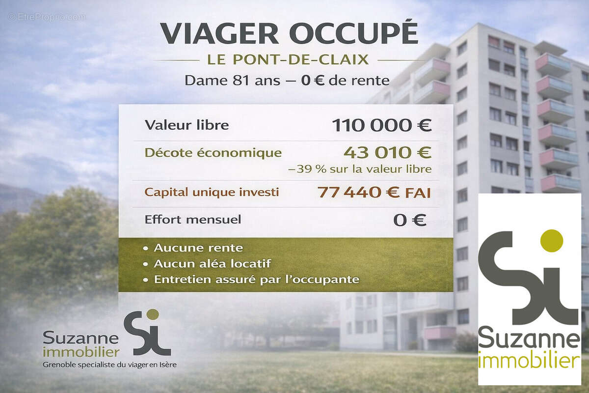 Appartement à LE PONT-DE-CLAIX