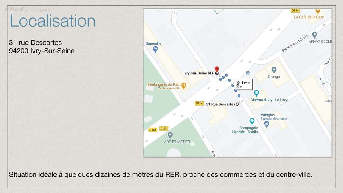 Appartement à IVRY-SUR-SEINE