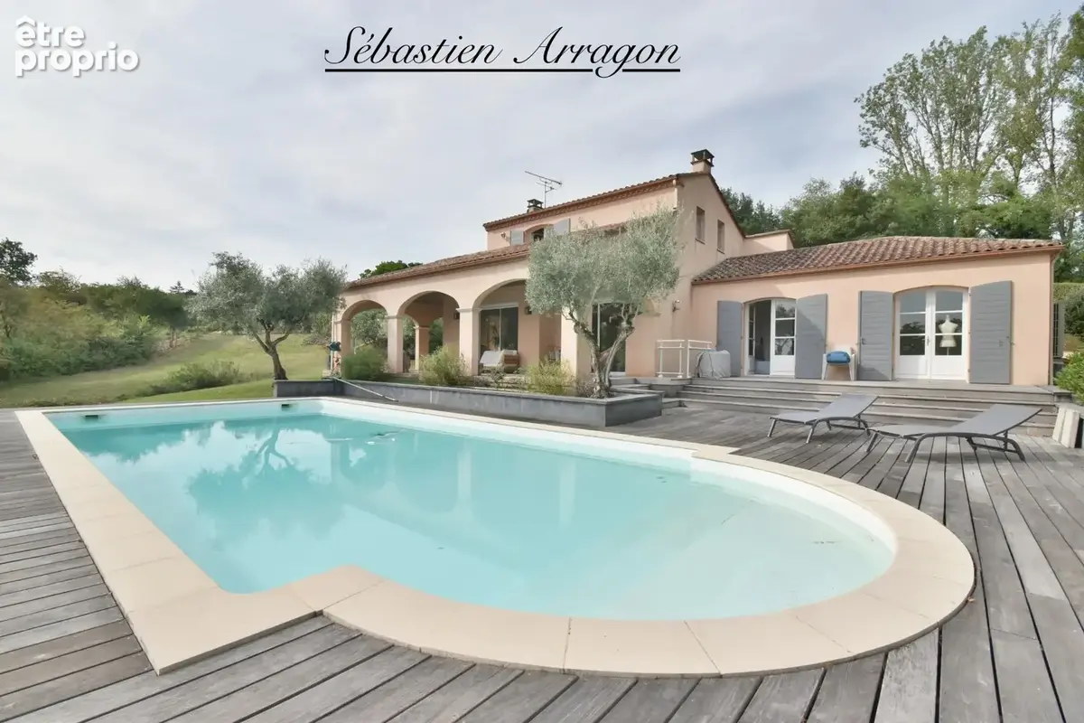 Villa aux accents méditerranéens avec piscine & vue panoramique – aux portes d’agen- sainte colombe en bruilhois (47) - photo 2