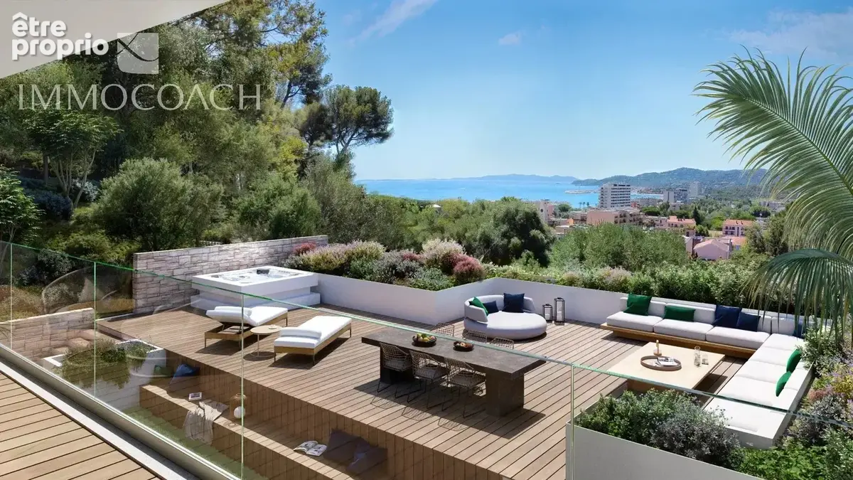 Villa jardin, terrasse, garage   VUE MER -LE LAVANDOU- - photo 4