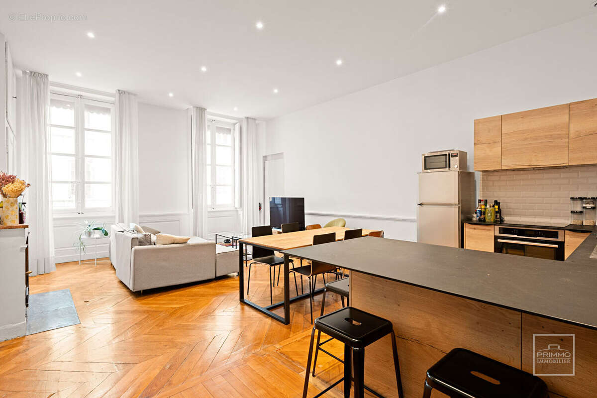 Lyon 2, ainay, lumineux 81.25m² - photo 2