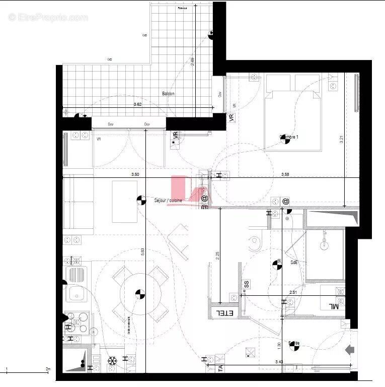 Appartement à VANVES