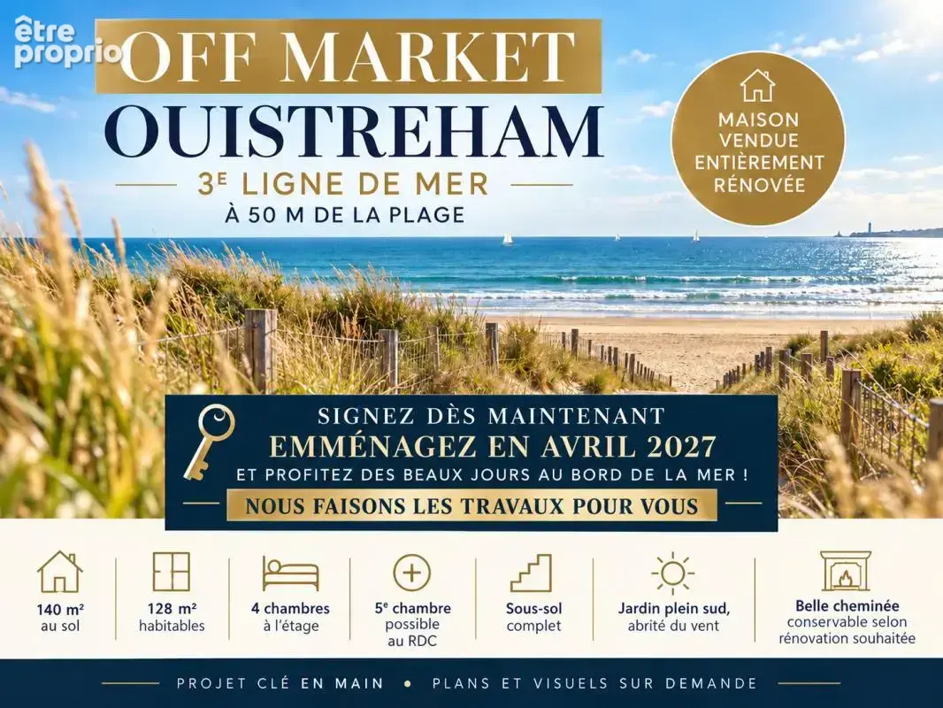 Maison à OUISTREHAM