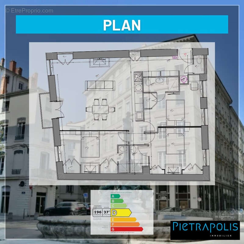 Appartement à LYON-2E