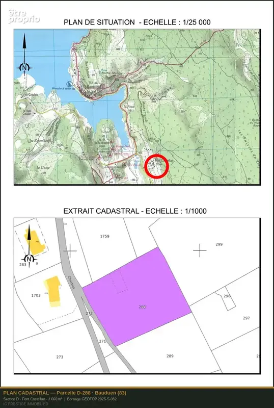 Rare   bauduen   terrain constructible 3 600 m2   lac de sainte-croix - photo 5