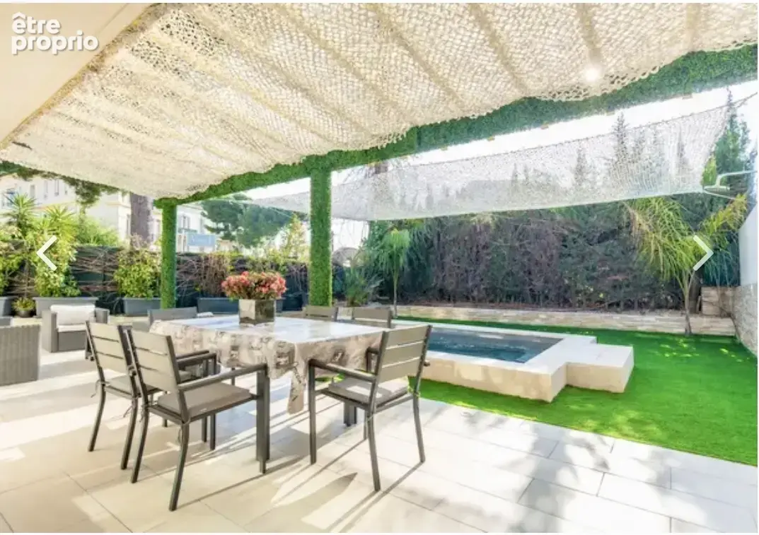 Cannes centre bas petit juas villa refaite t6 vue mer 200m2 roof top piscine possible 10% de rentabilité - photo 5
