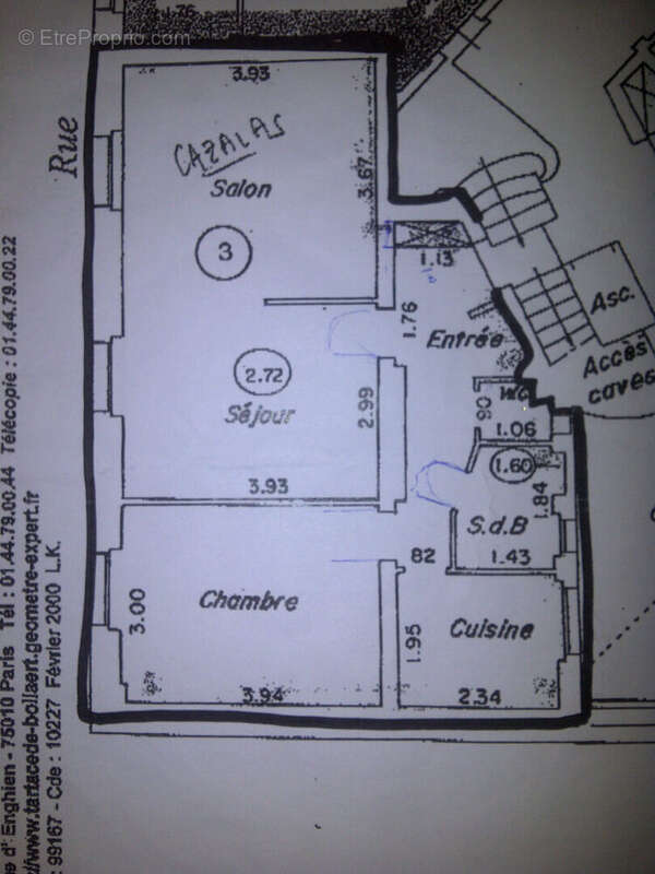 Appartement à PARIS-18E