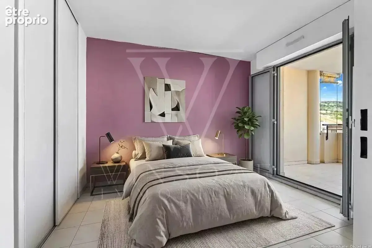 Cannes – 3 pièces au calme absolu avec terrasses  Fort potentiel locatif - photo 6