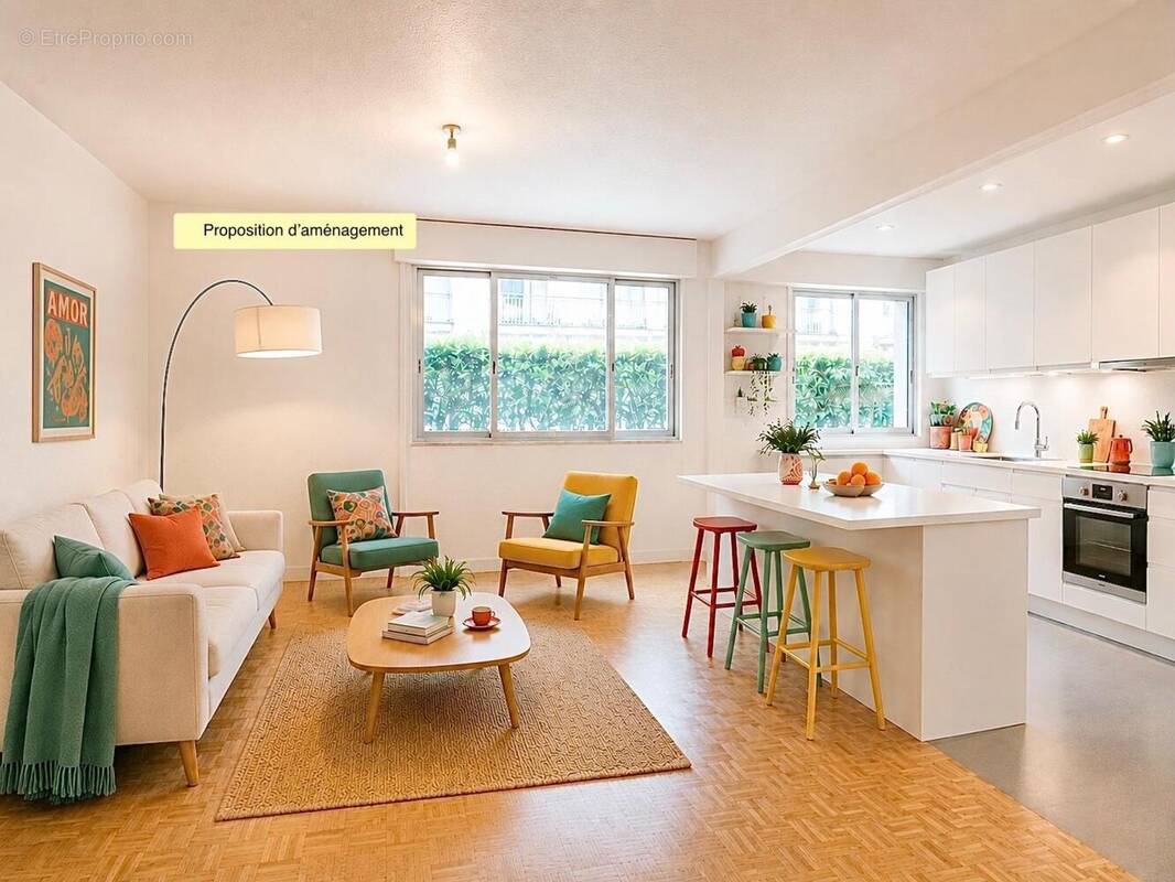 Photo 1 - Appartement à PARIS-14E