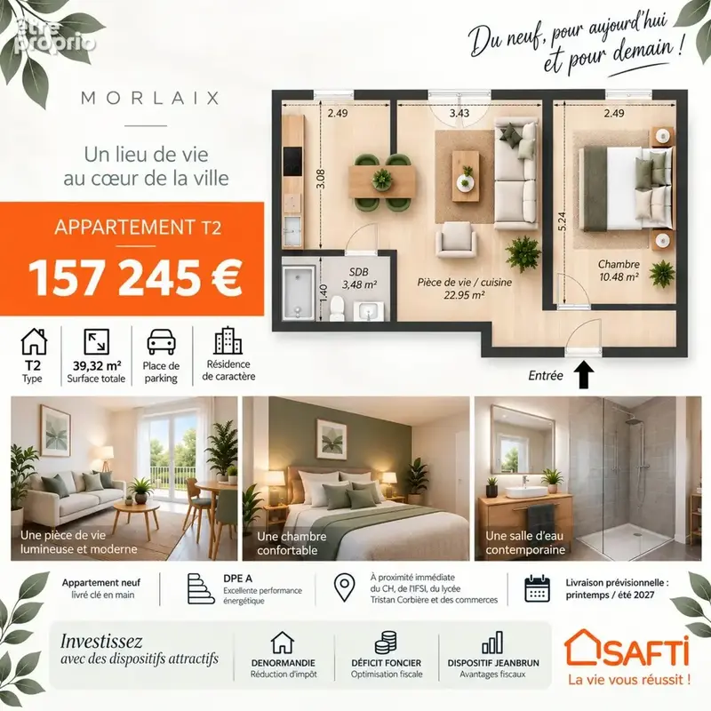 Photo 1 - Appartement à MORLAIX