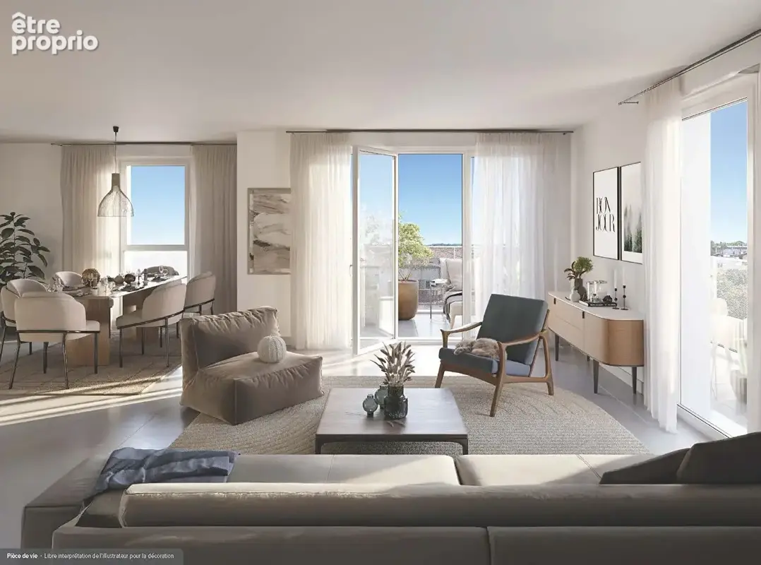 Photo Appartement à Blagnac au prix de 241 000€