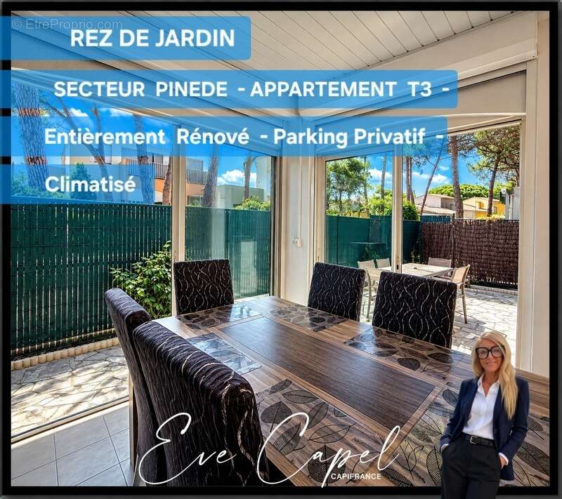 Appartement à vendre 3 pièces LE CAP D'AGDE (34), Rez de jardin, Secteur pinede proche tennis et village naturiste, 2 chambres + - photo 8