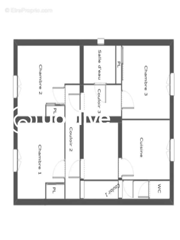 Opportunité rare – Ensemble immobilier T4 + 2 studios (possibilité duplex) - Angers centre - proche gare - photo 8