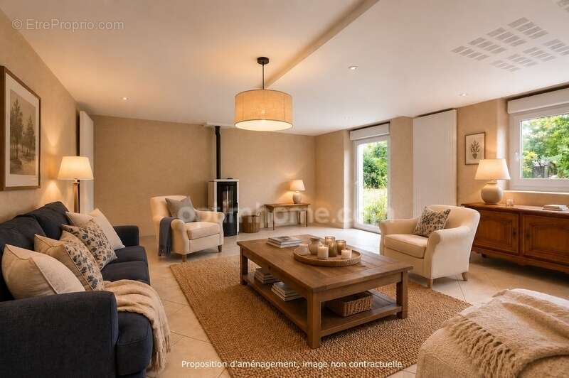 Authentique longère rénovée de 215 m2 – 5 chambres – Terrain arboré de 3000m2 au calme absolu - photo 8