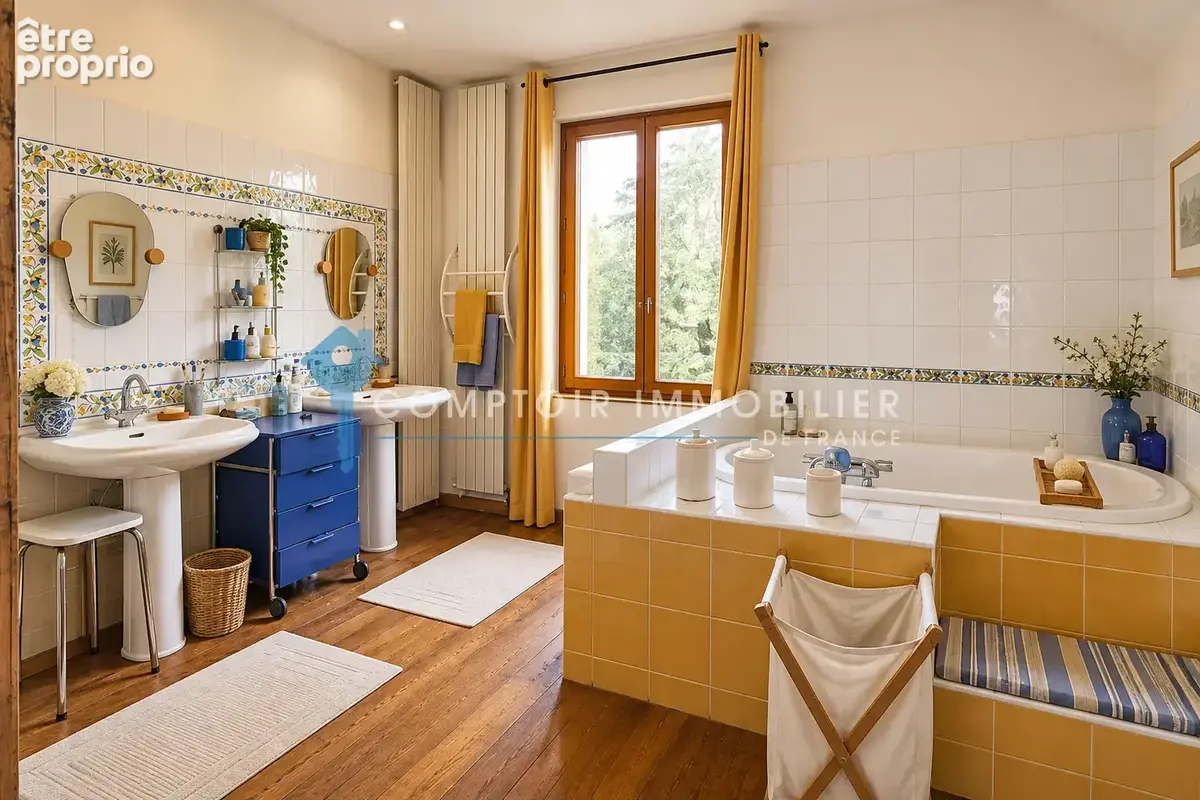 A vendre Eure et Loir (Dpt 28) maison ancienne 190 m2 sur un terrain de 4 381 m2 en bordure du bras de rivière - photo 6