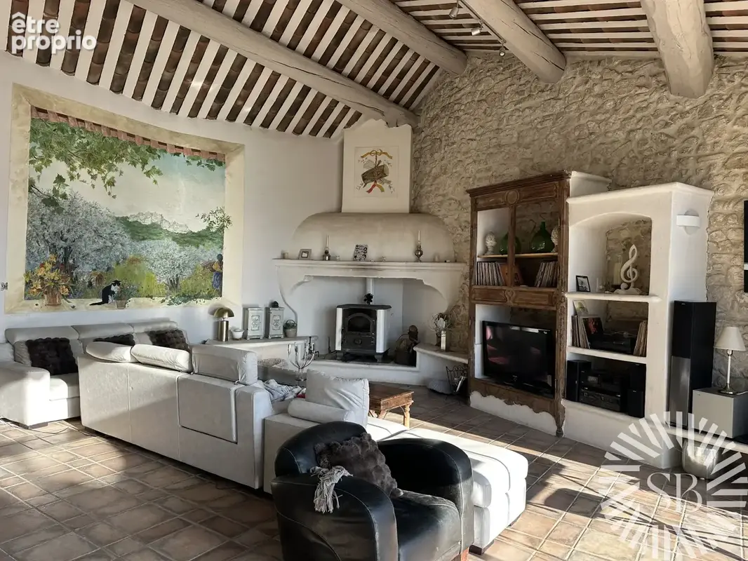 Mas en campagne 4 chambres, jardin piscine - photo 4