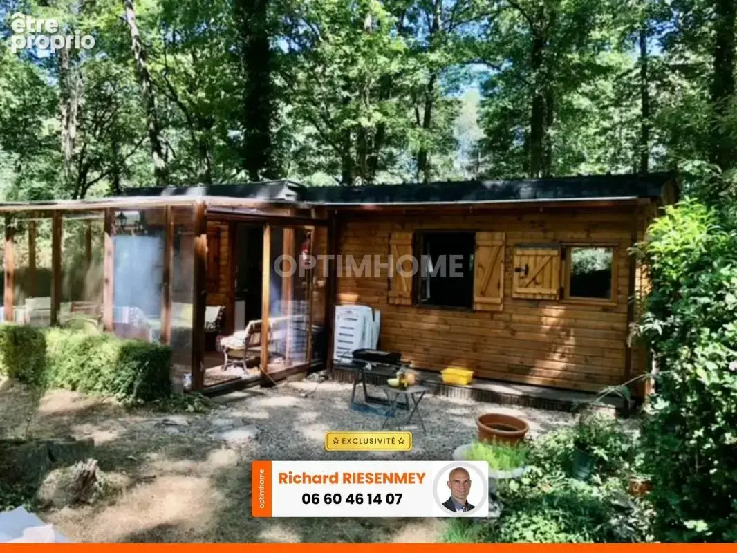 Chalet à vendre 3 pièces 30m² plus veranda 10.50m² à SAINT CHERON (91) camping - photo 3