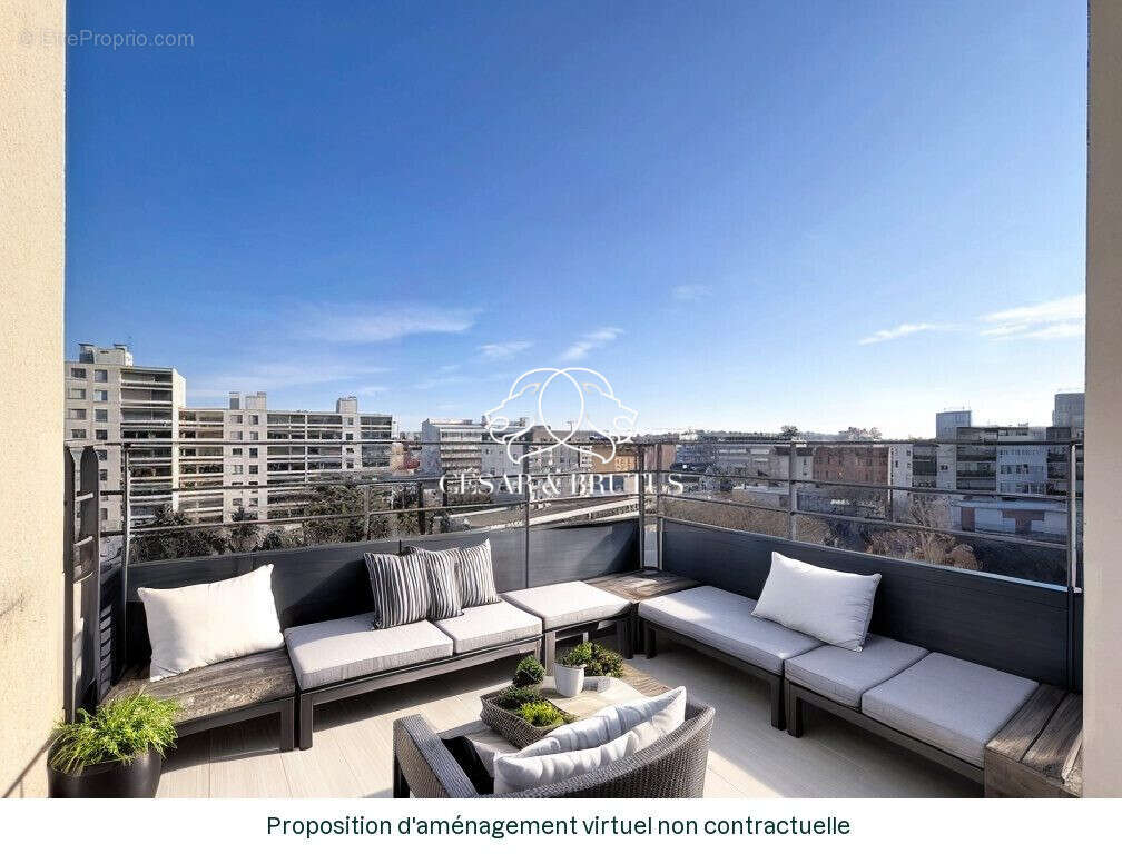 Appartement 61 m² à Lyon-8e  - photo 2
