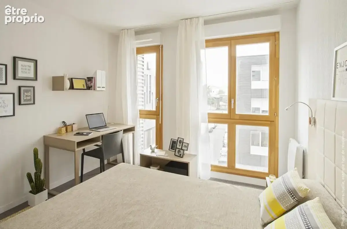 Lyon – em lyon / ens – rare t2 de 38,32 m² au 7ème étage – investissement patrimonial - photo 6
