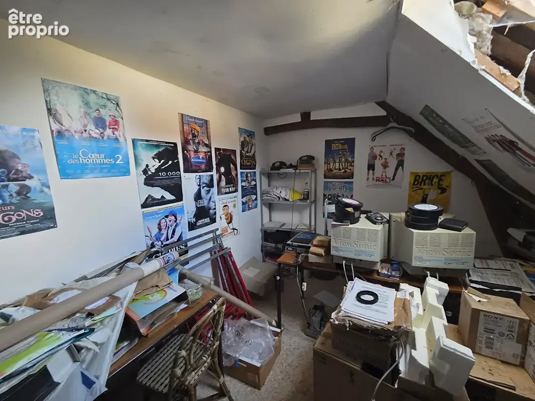 Unique en france : l'ancien plus petit cinéma à vendre - photo 8