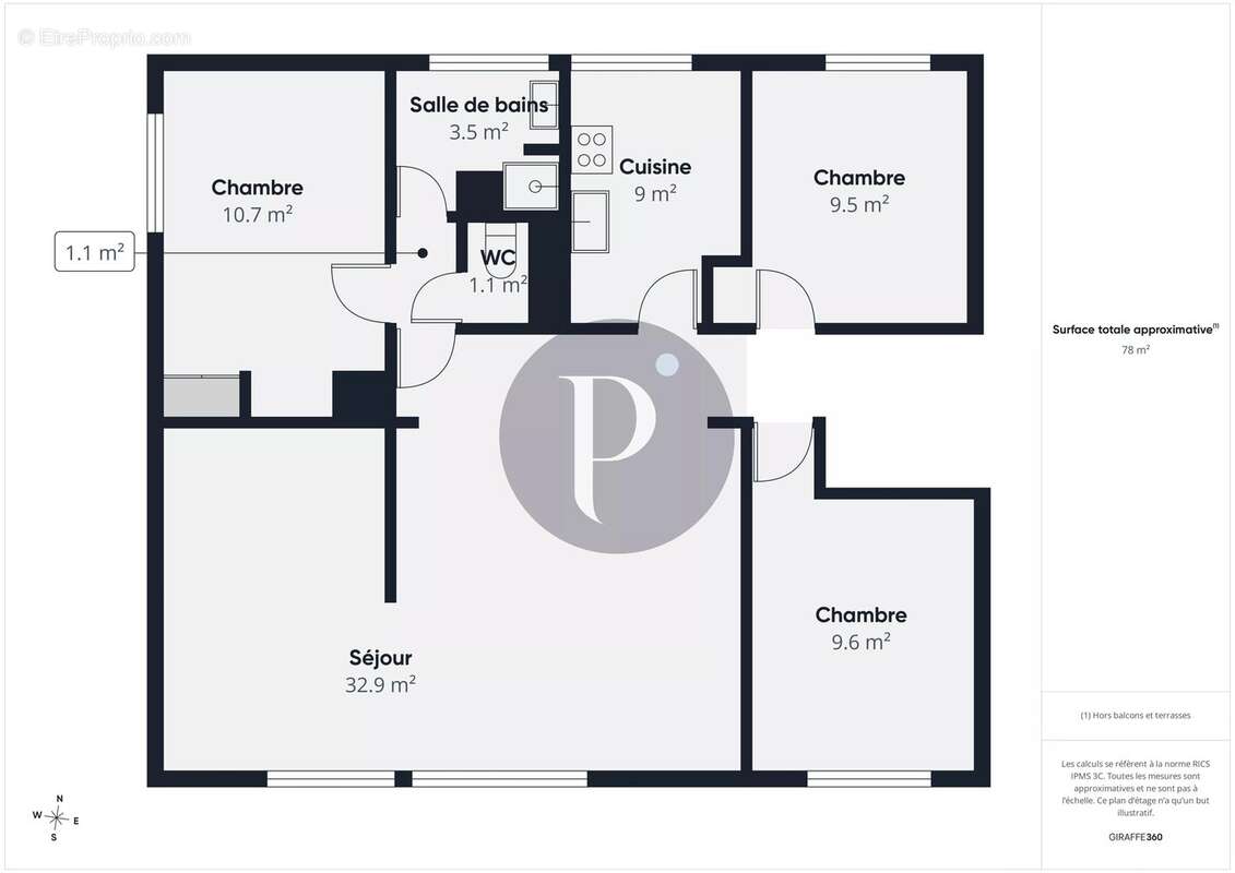 Appartement à CLAMART