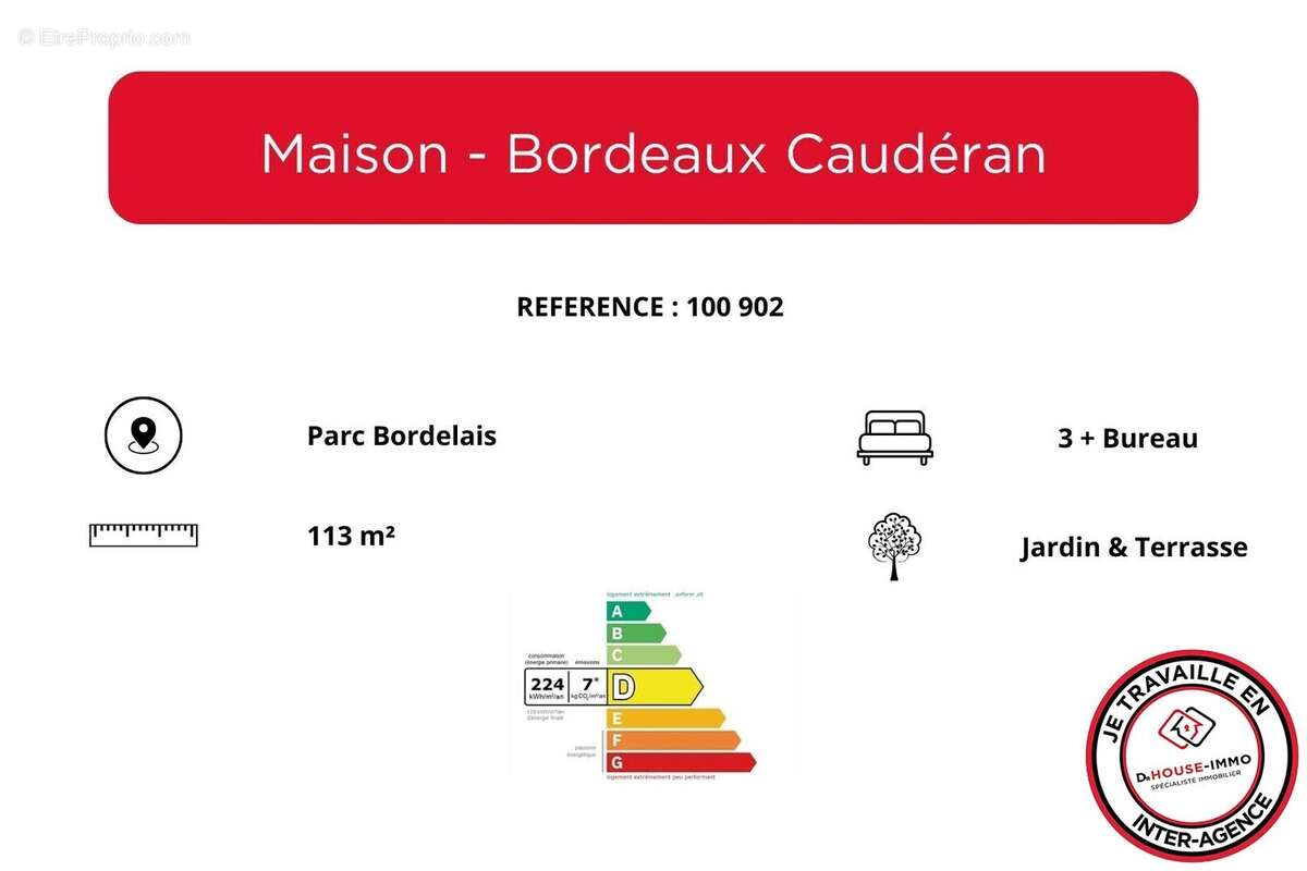 Maison à BORDEAUX