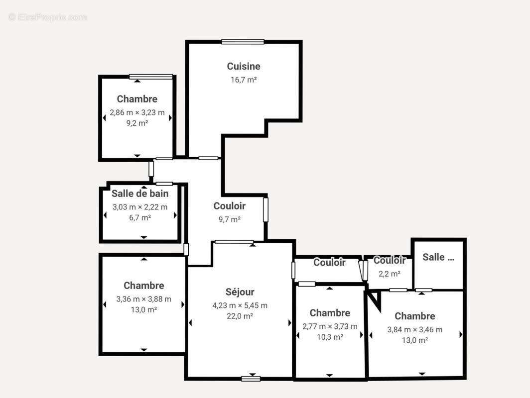 Appartement à LYON-6E