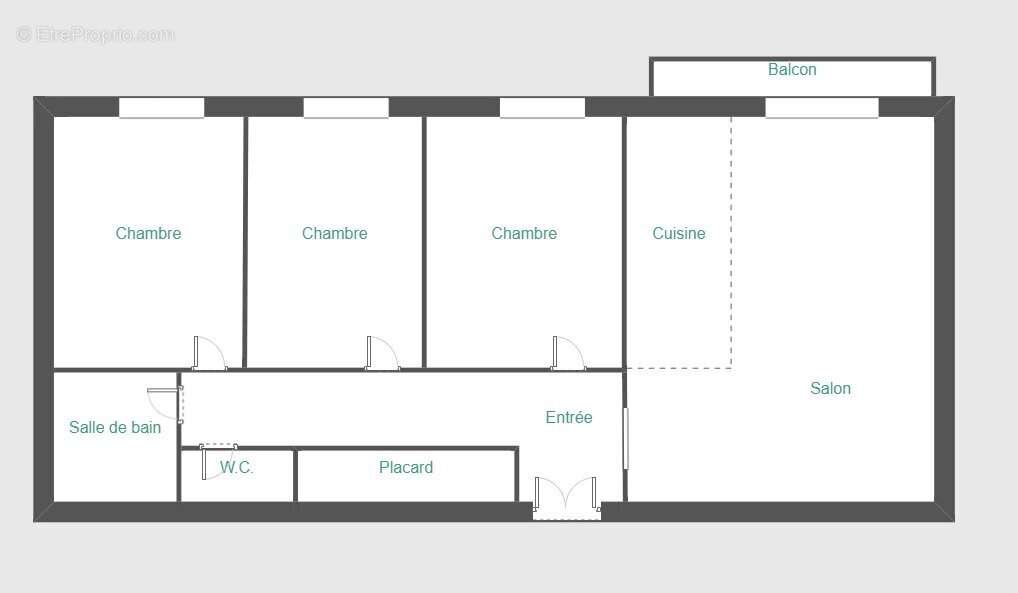 Appartement à SAINT-MAURICE