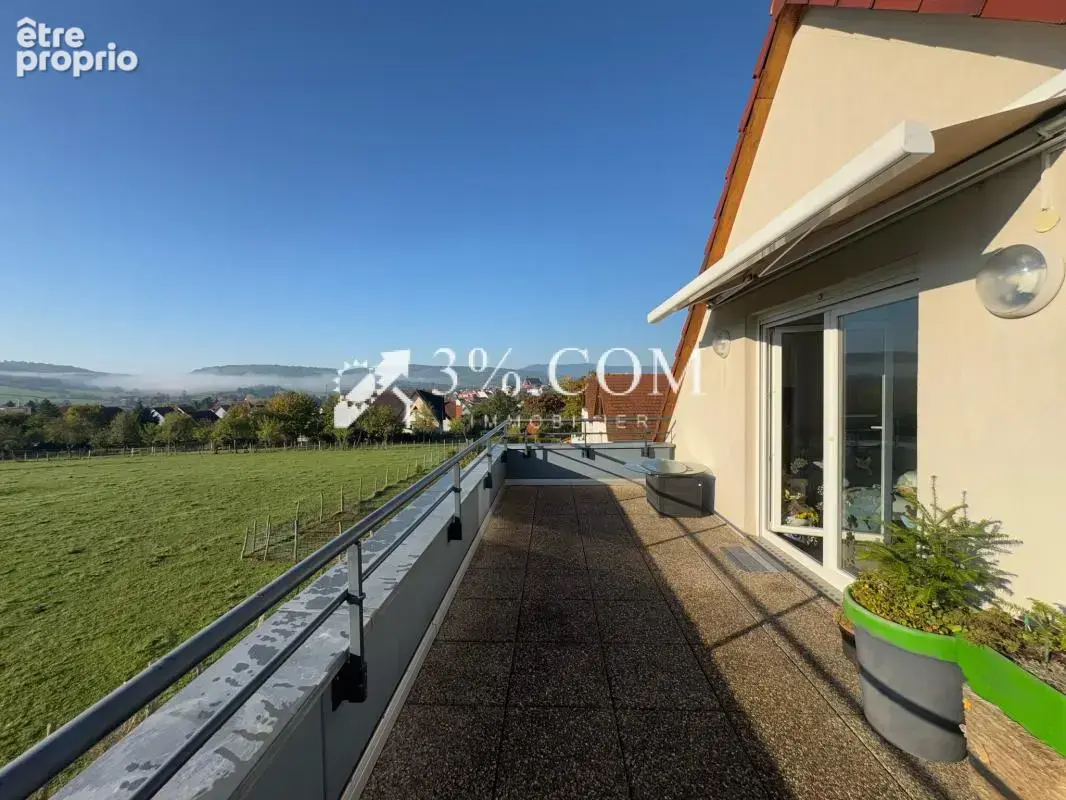 3%COM Très bel appartement avec double terrasse - vue campag - photo 3