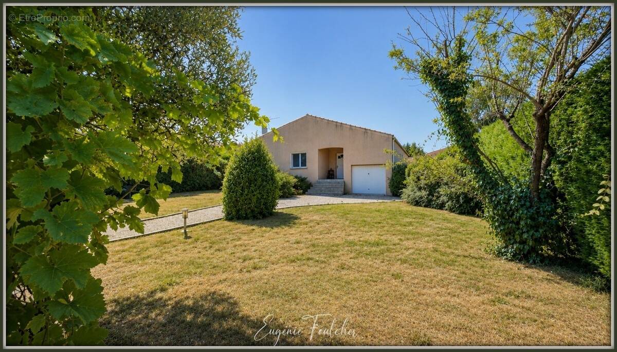 Villa plain pied au calme avec piscine - photo 1