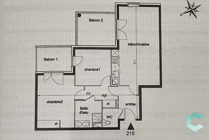 Appartement à CORNEBARRIEU