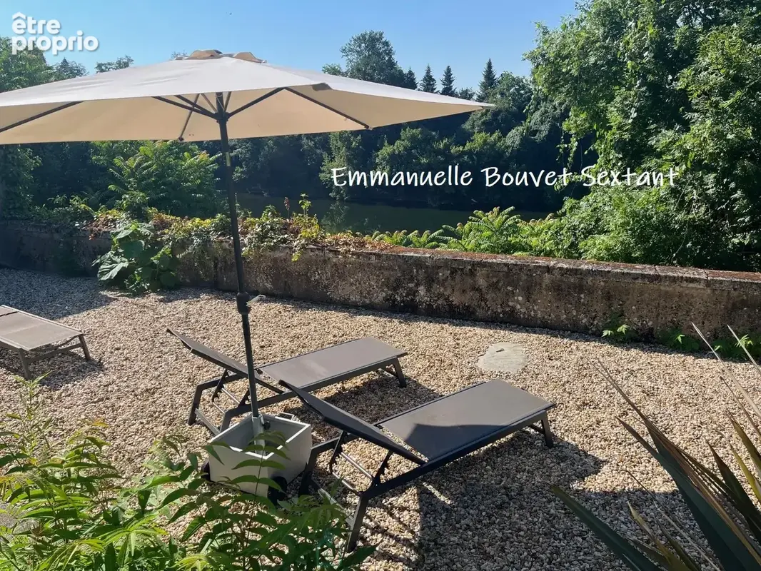 Superbe maison bourgeoise, proche Bergerac, très beaux volumes, jardin, garage, car-port, piscine, solarium, accès voie verte - photo 30